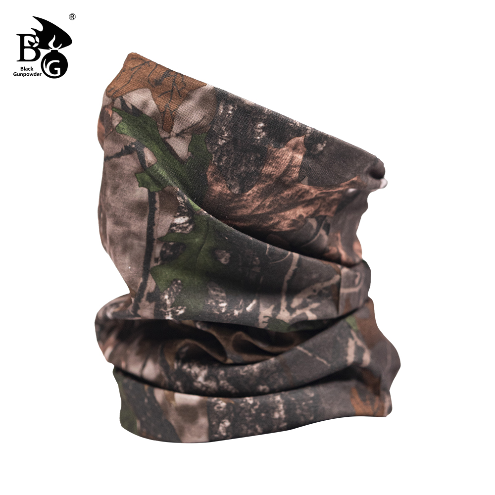 Neck Gaiter Face Cover - BG Tactical Bionic Camo Bandana, Seamless