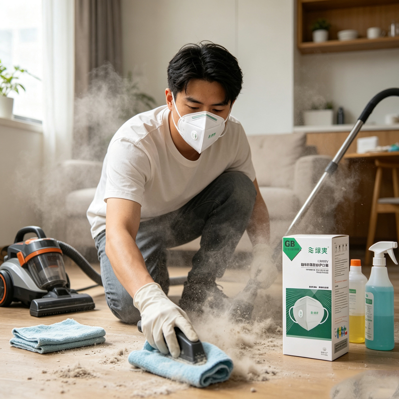 Disposable Adult Anti Particle - Dust Mask Construction ulasan dan harga