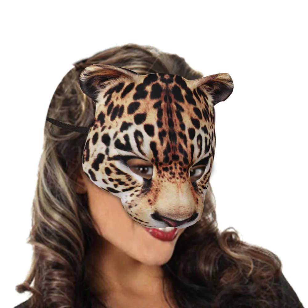 3D Animal Mask Halloween Masqu - Respirator Half Face ulasan dan harga