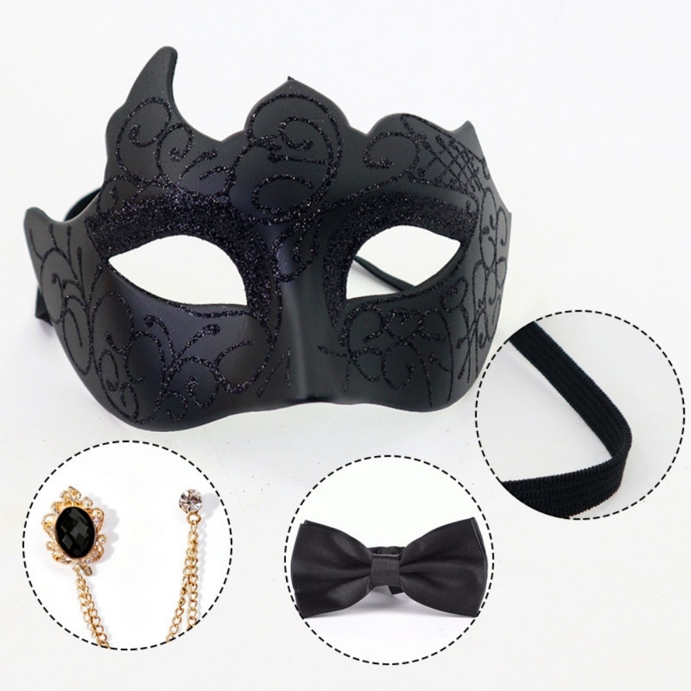 Half-Face Painted Party Mask S - Respirator Half Face ulasan dan harga